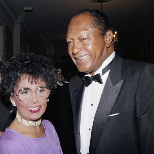 Tom Bradley and Lena Horne (AP Photo)